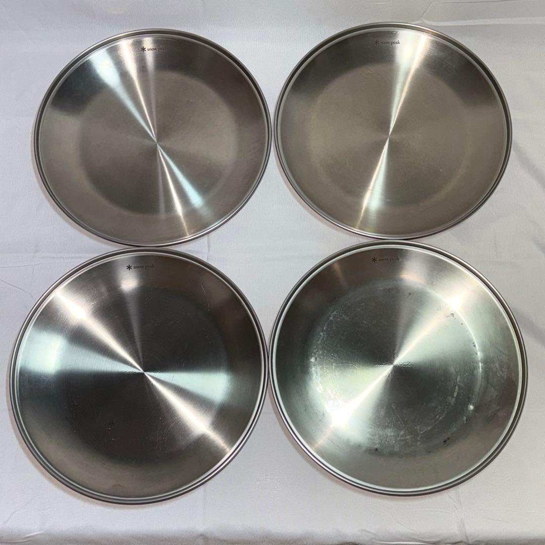  PEAKスノーピーク テーブルウェア4点セット4人分