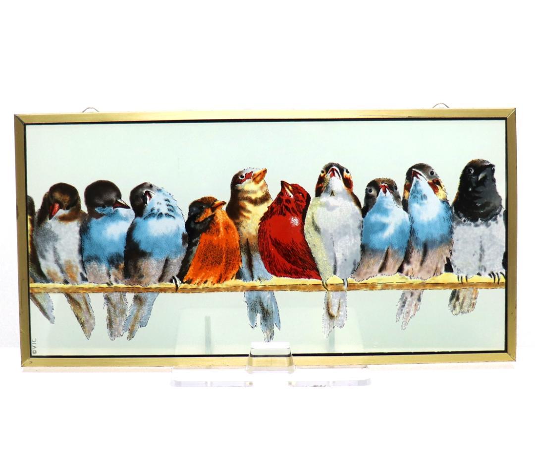 ウェンディ・ワグナー ヴィンテージステンドグラス コーラスライン 横長レアモデル