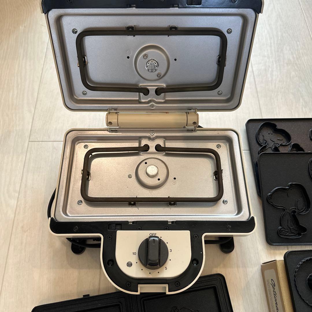 BRUNO PEANUTS ホットサンドメーカー　セット売り