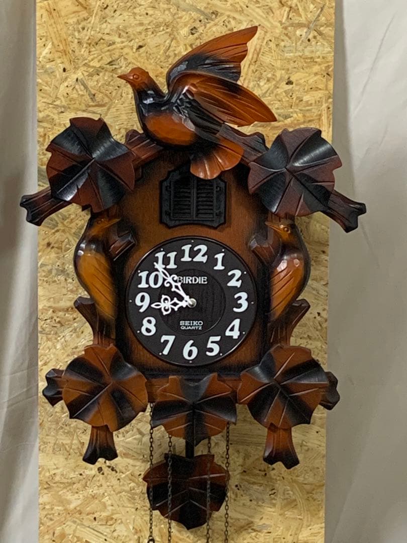 【レトロ】SEIKO BIRDIE 鳩時計