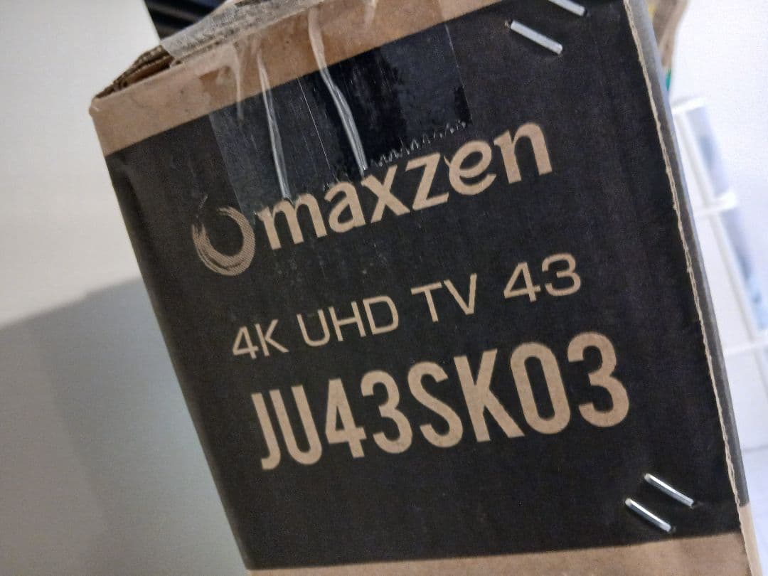 すー！　4k テレビ　MAXZEN 43インチ IPS液晶テレビ