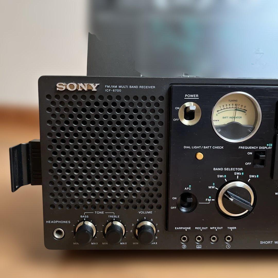 ラジオ・コンポ SONY FM/AM MULTI BAND RECEIVER ICF-6700