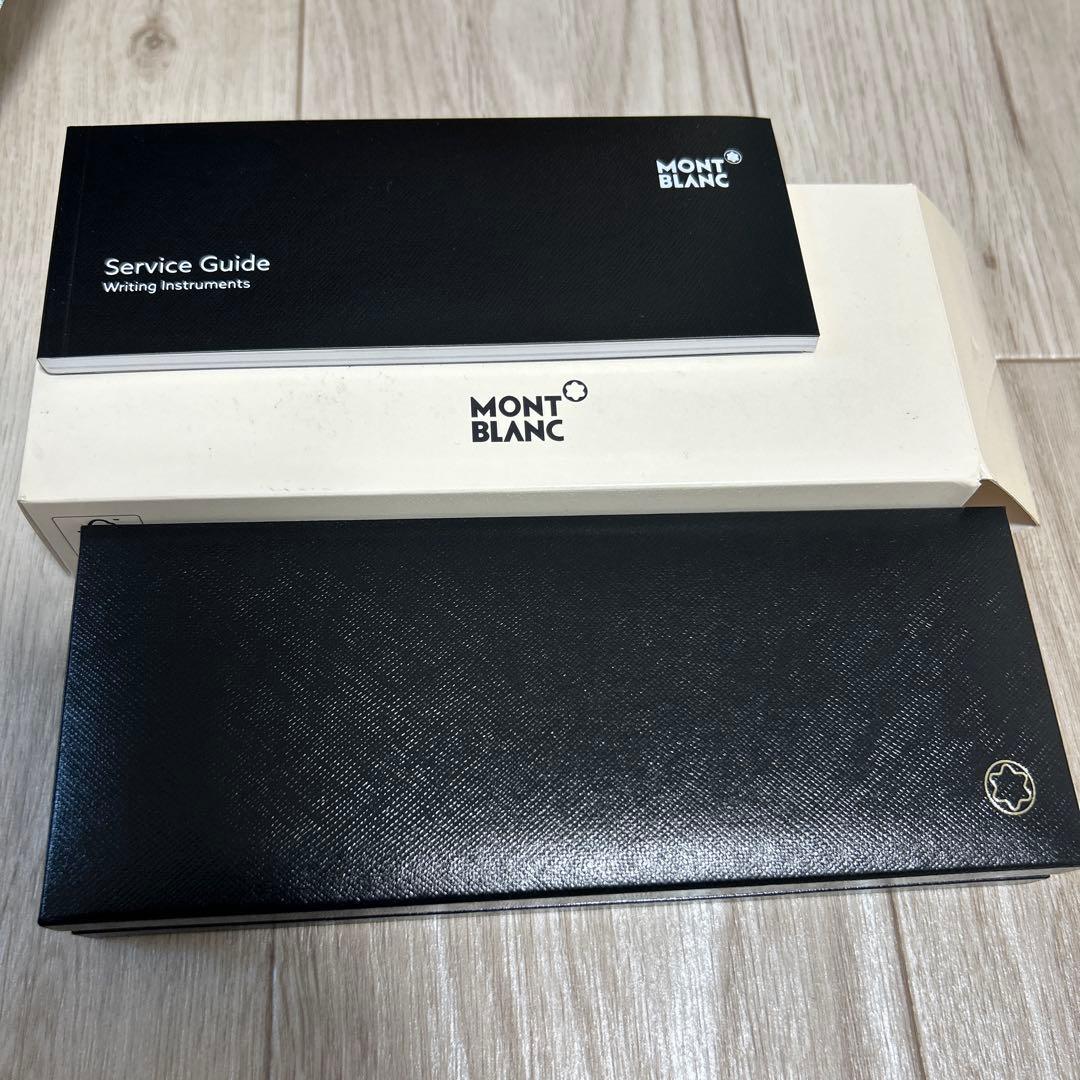 MONT BLANC ブラックボールペン ケース付き