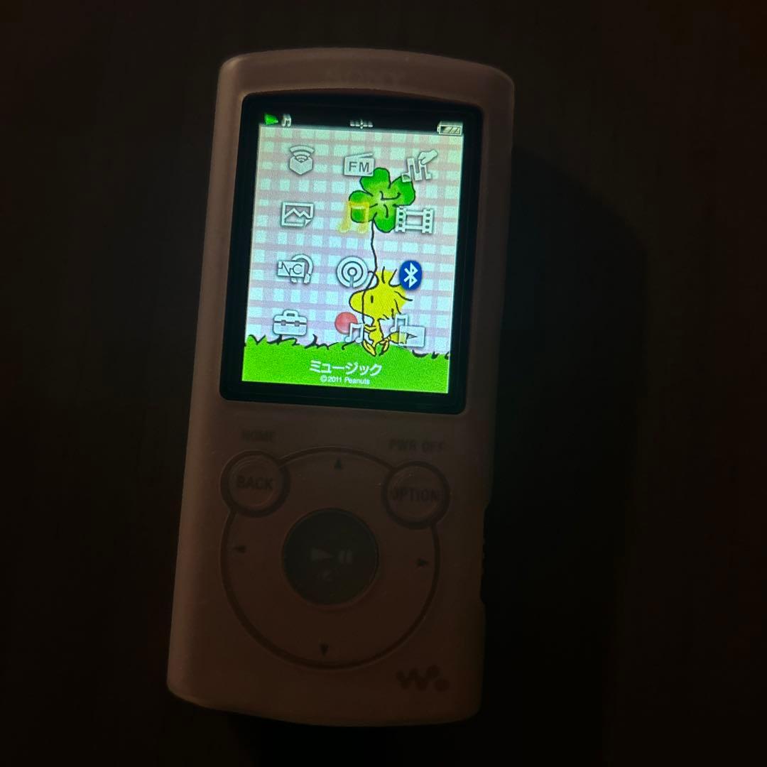 スヌーピー SONY ウォークマン Sシリーズ NW-S764(PI)