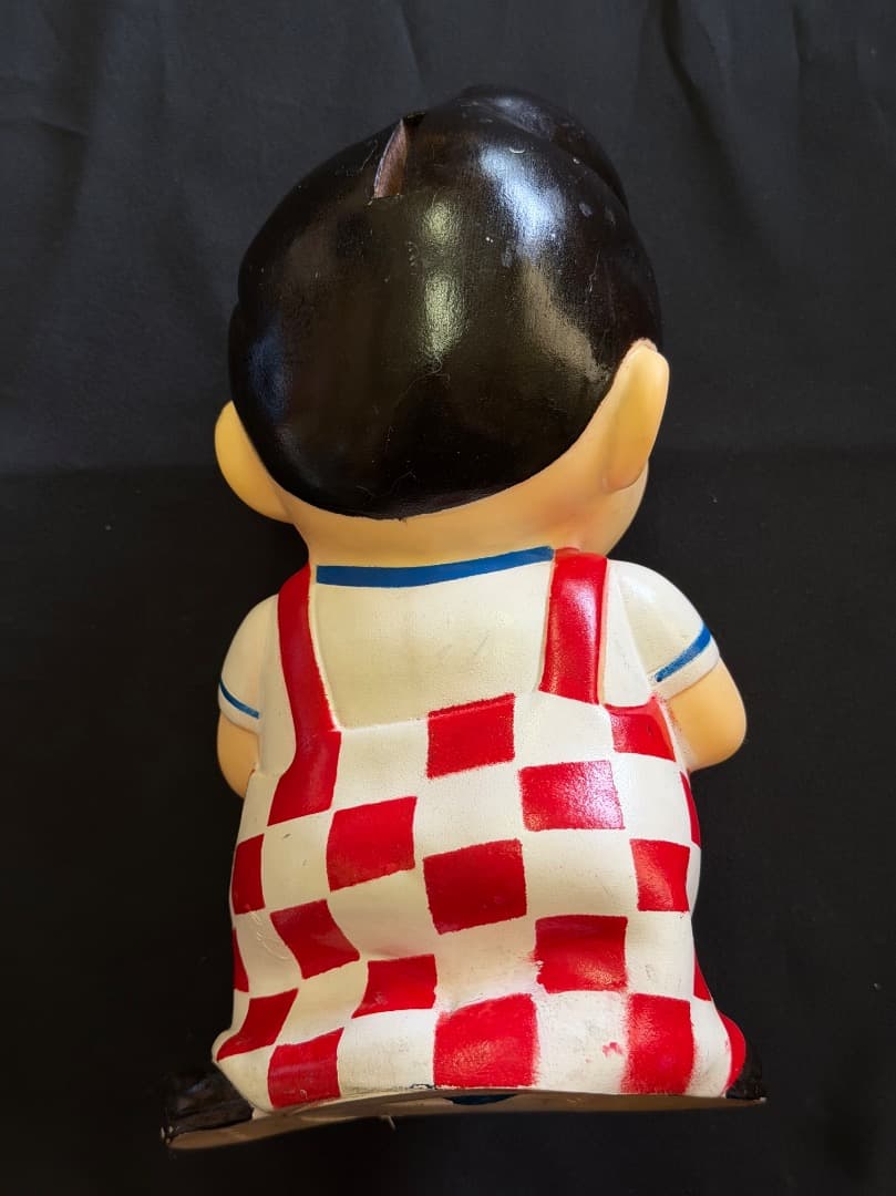 希少 ビックボーイ ソフビ 貯金箱 アンティークアメリカン雑貨