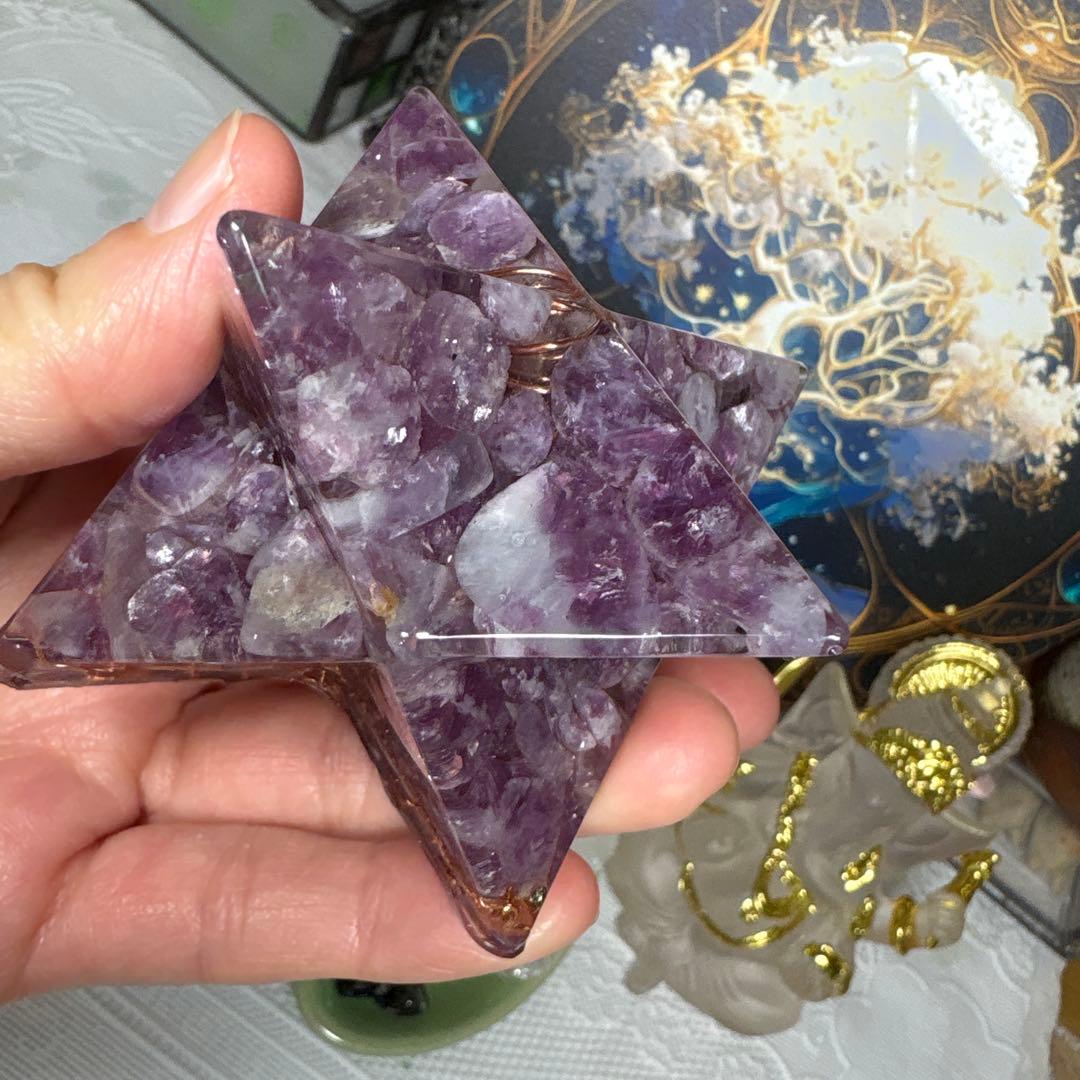 オルゴナイト マカバスター 大 レピロドライトシリカ