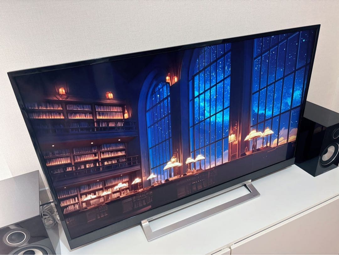 【美品】REGZA 49Z730X 4K液晶テレビ 20年製　専用HDD付き