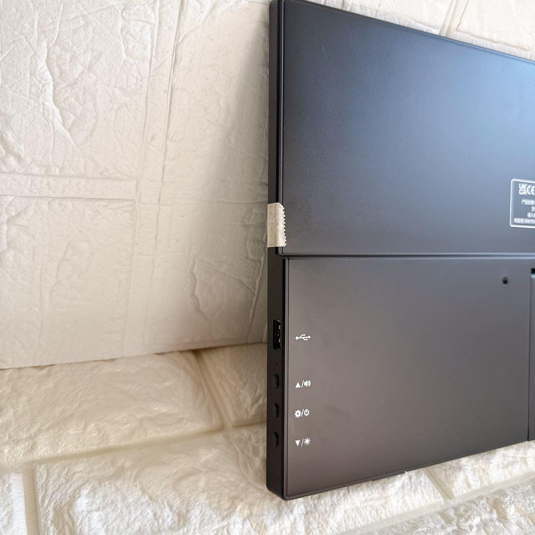 モバイル モニター タッチ スクリーン、15.6 インチ USBC ポータブル