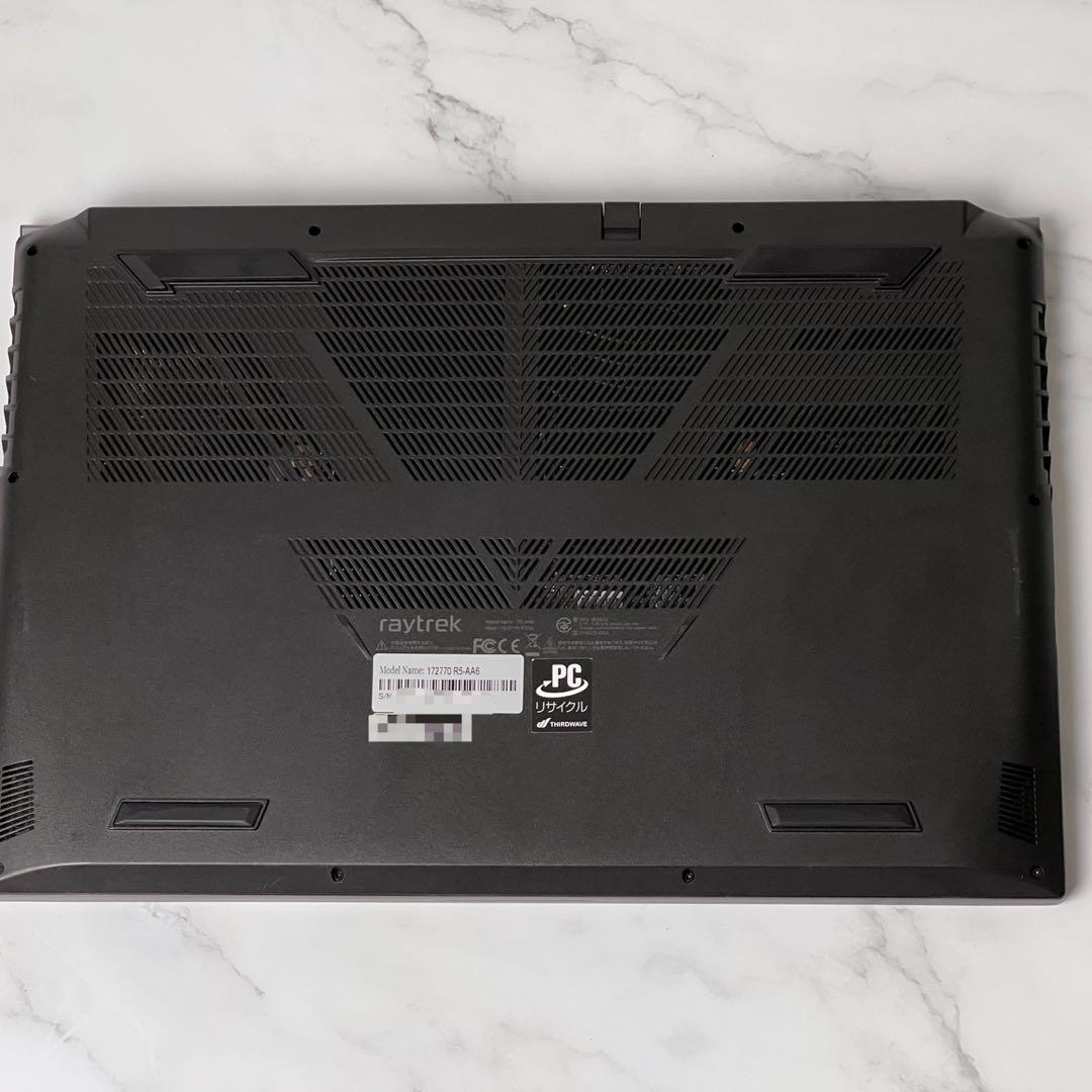 raytrek R5-AA6 ドスパラ グレー ノートPC フルHD