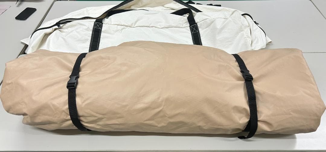 ホワイトダック　プロタ4　ブラウン／グランドシート　セット