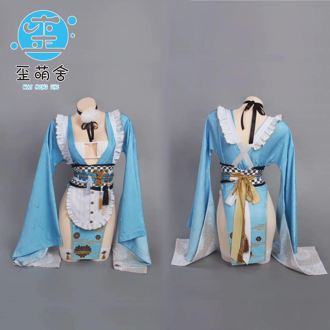 ブルアカ　トキ　同人メイド服　コスプレ衣装　ブルーアーカイブ