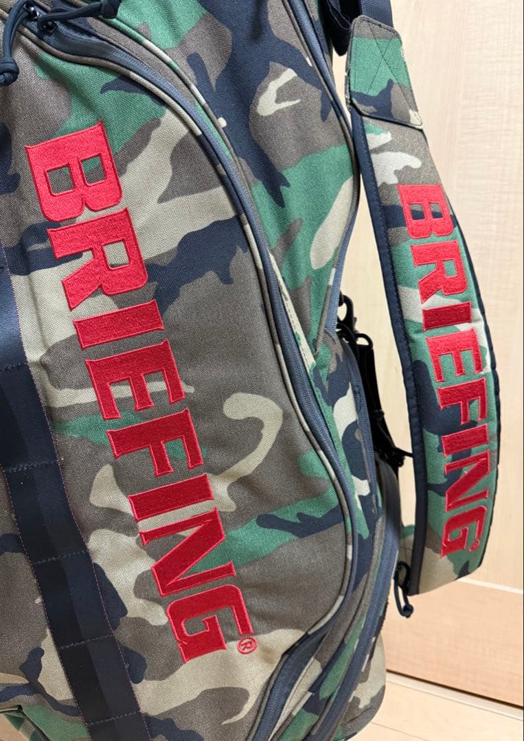 美品★ブリーフィング★キャディバッグ★ゴルフ★BRIEFING★ゴルフバッグ