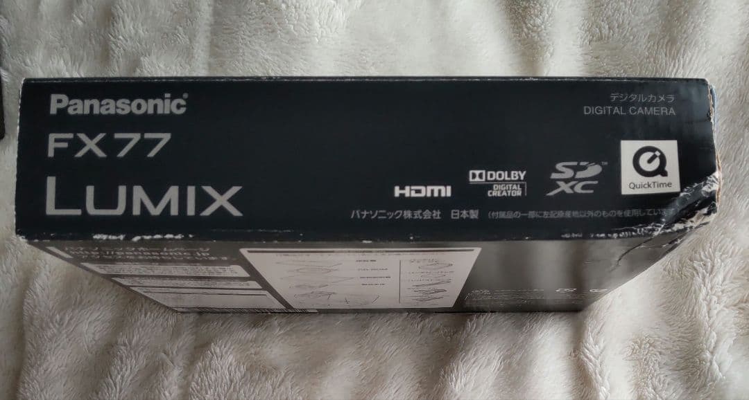 Panasonic LUMIX DMC-FX77 ピンク デジタルカメラ 箱付