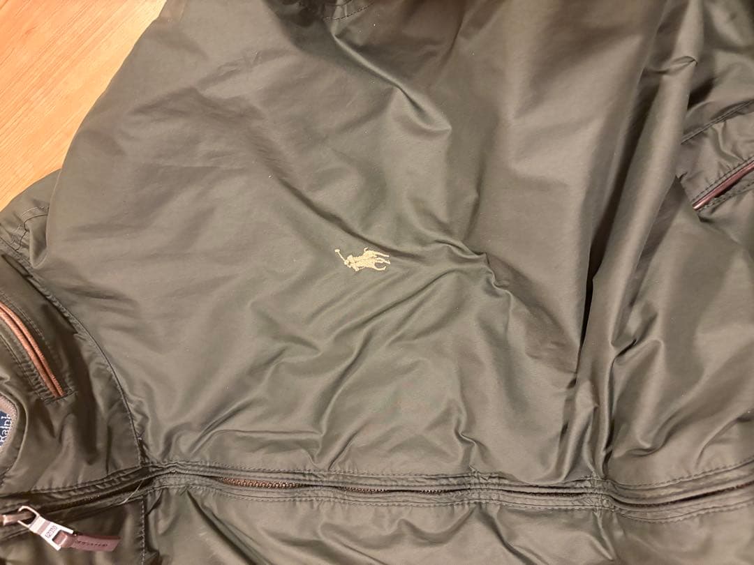 h*a様 ポロ・ラルフ・ローレン ダークグリーン ナイロンジャケット