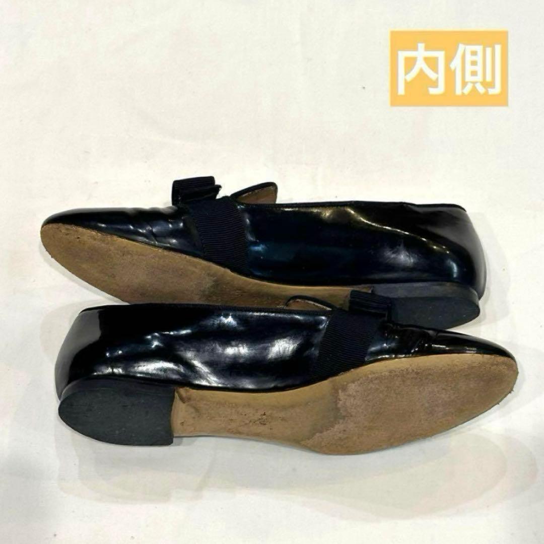 Ferragamo リボン フラットシューズ