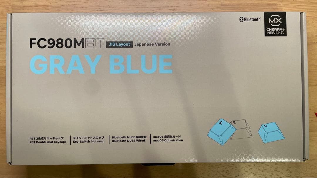 (おまけアリ)LEOPOLD FC980MBT日本語配列 静音赤軸