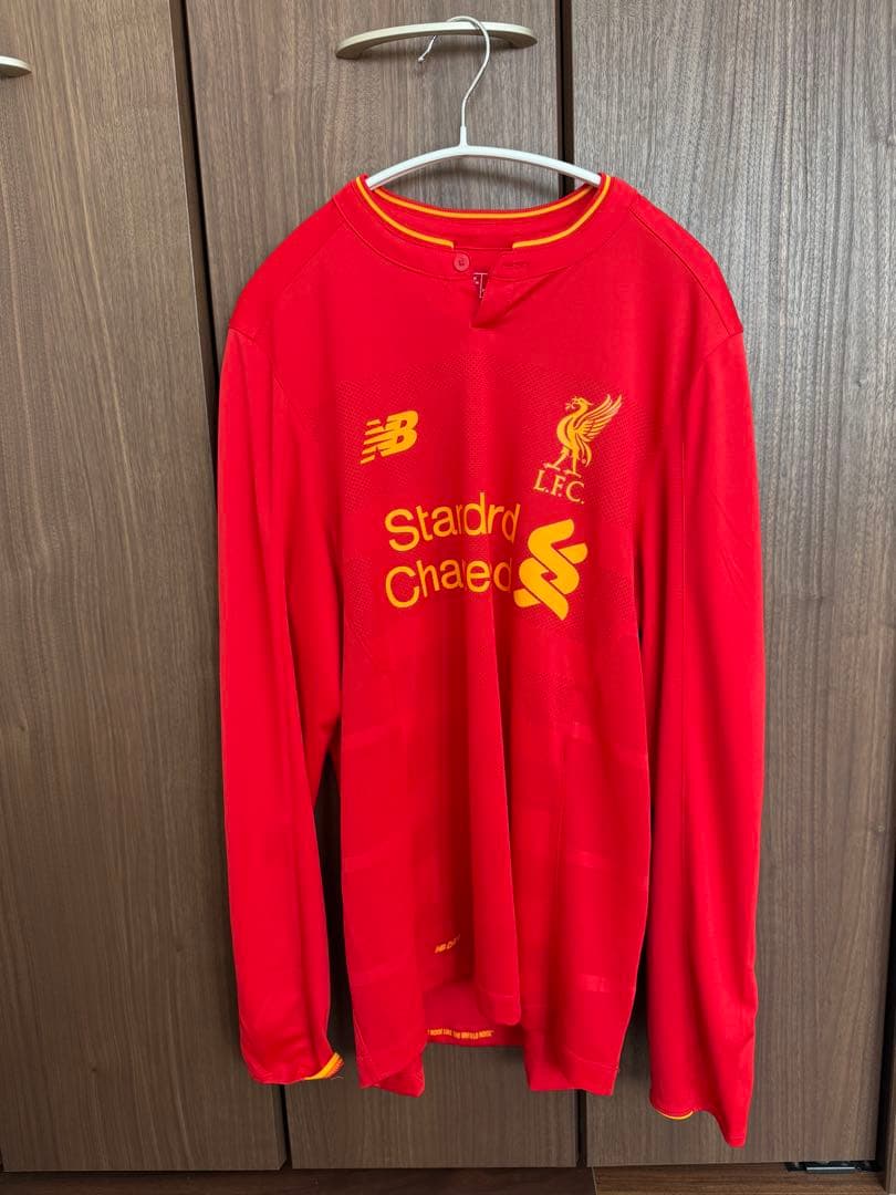 リバプール 16/17 ユニフォーム長袖ニューバランス正規品 フィルミーノ11