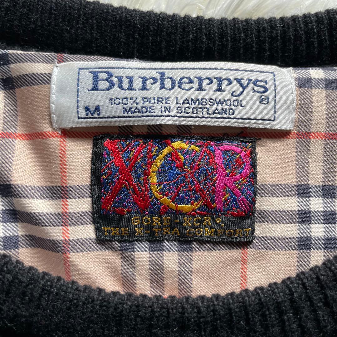 ♡良品 Burberrys × GORE-TEX リバーシブル ニット　M