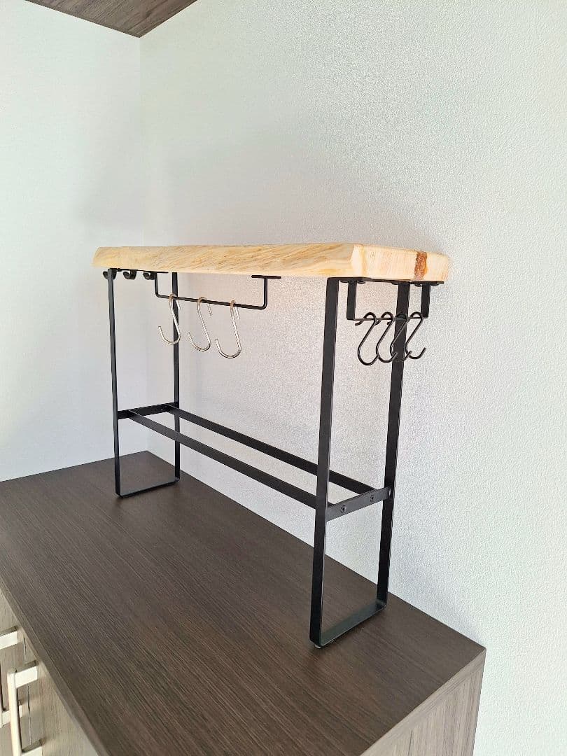 コンソールローテーブル　檜　多用途