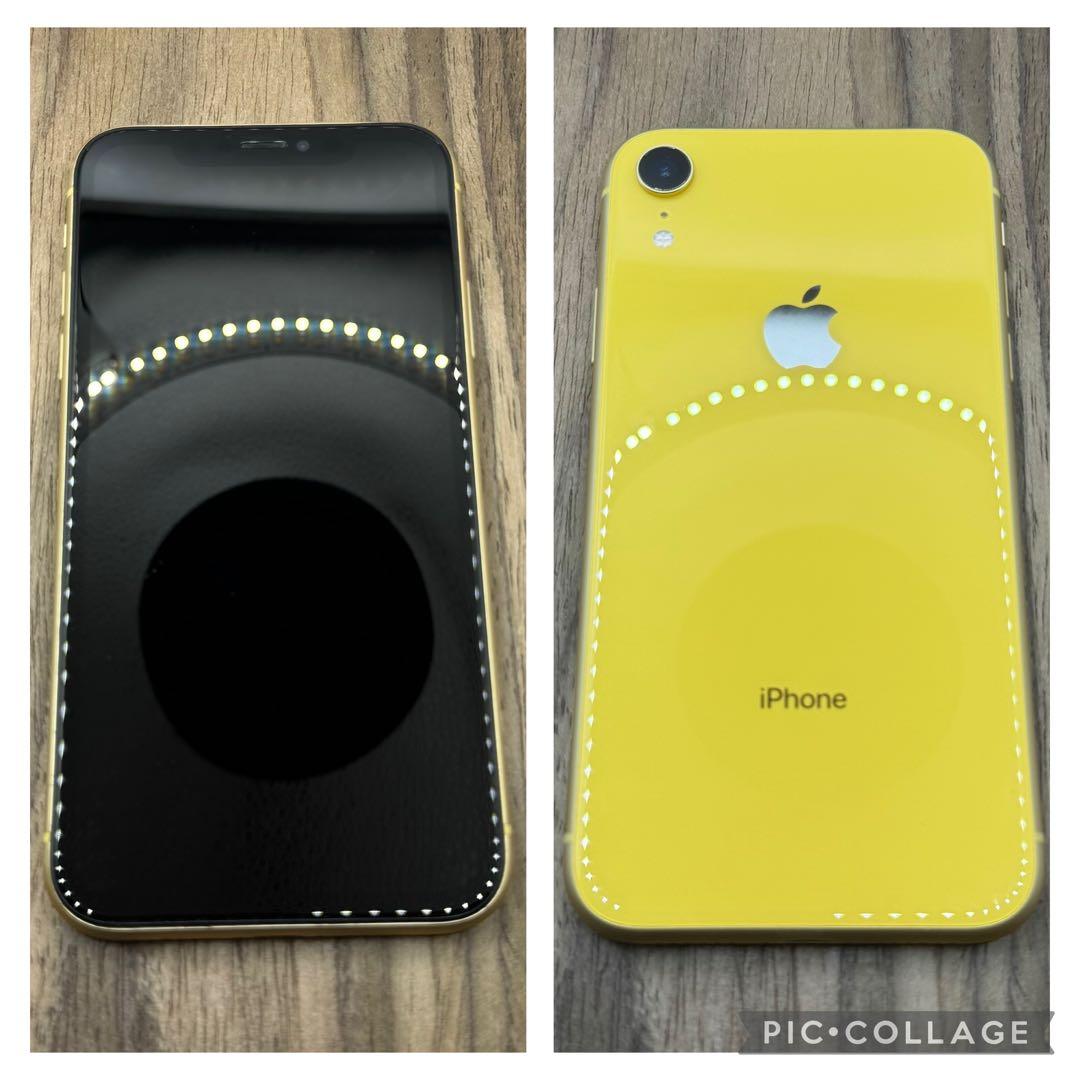 【新品バッテリー】iPhoneXR イエロー 256GB SIMフリー