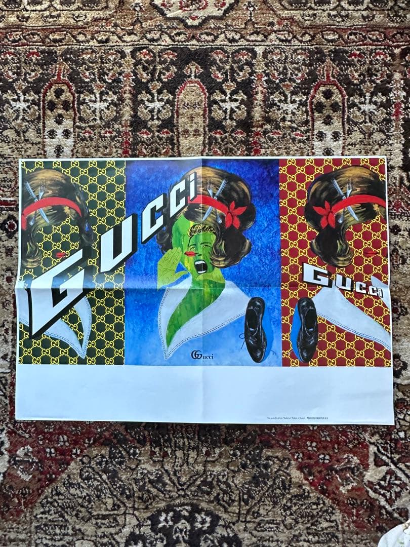 横尾忠則　グッチ　ポスター