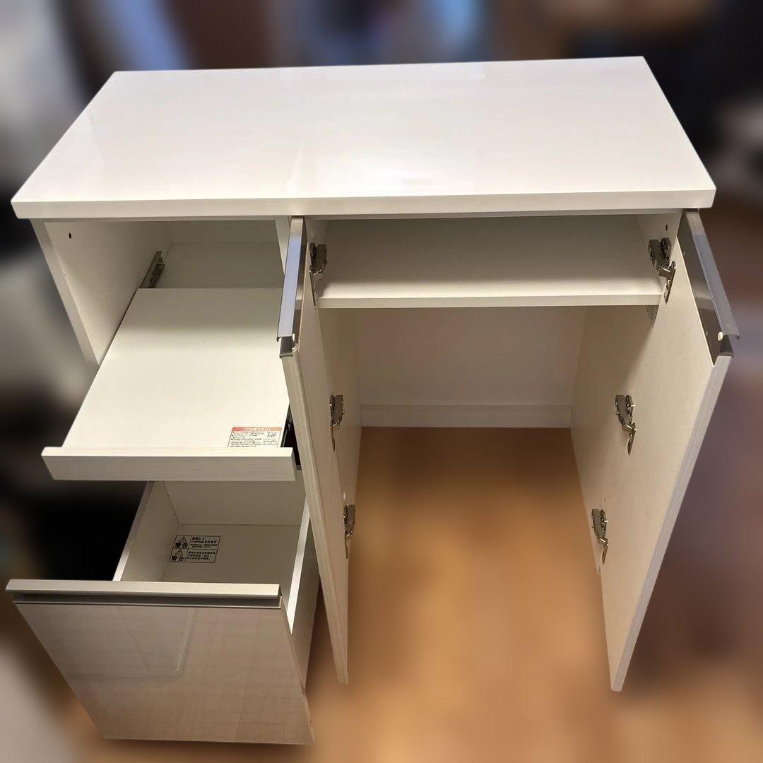 【ニトリ】リガーレ　キッチンカウンター　ハイタイプ　ホワイト