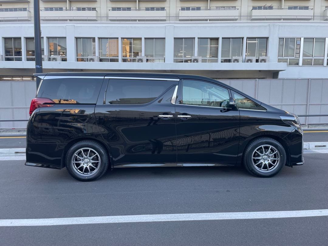 【走行3,000キロ】30系後期アルファード　ブリヂストンスタッドレス17インチ