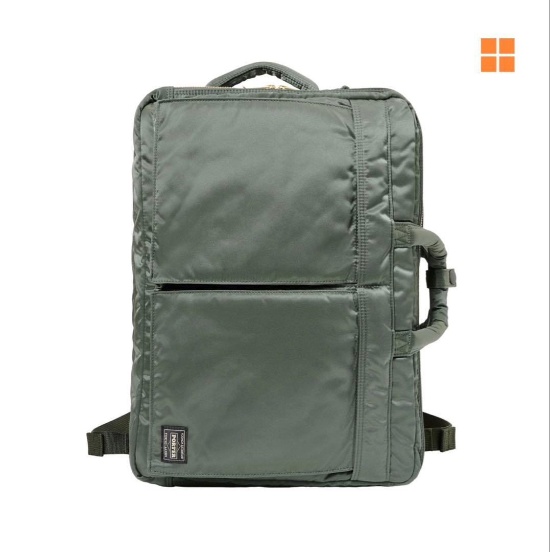 【美品】PORTER TANKER 3WAY DOCUMENT BAG