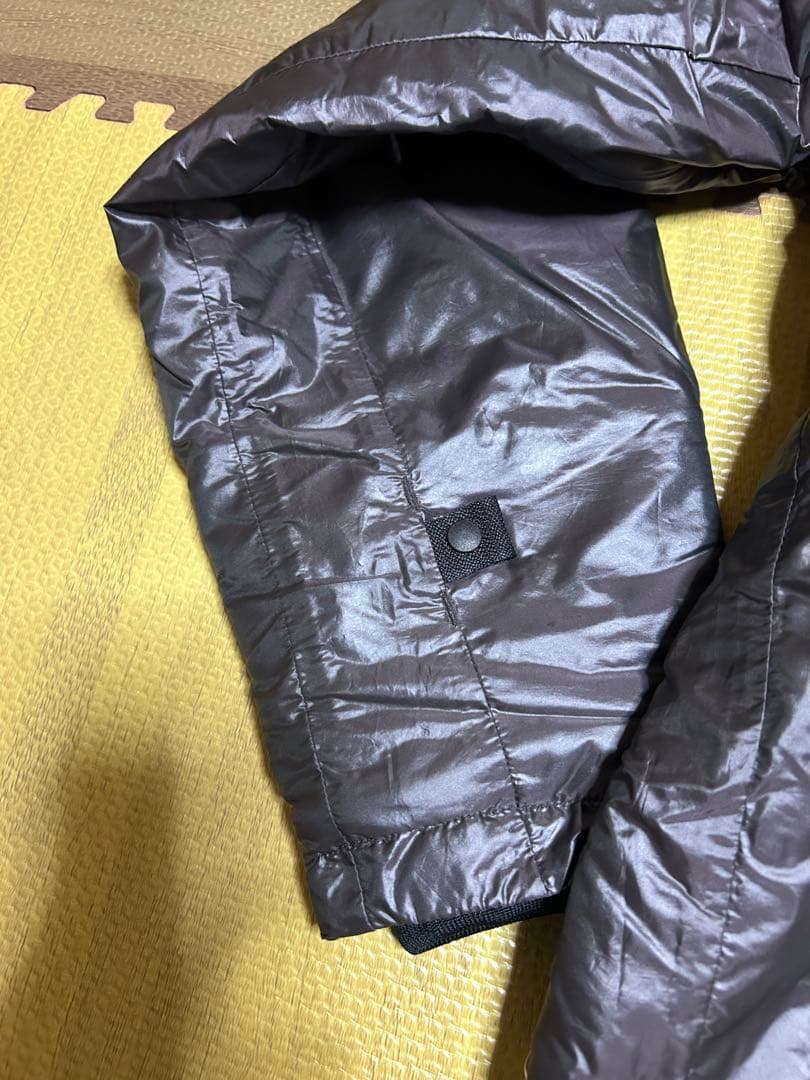 【新品】alk phenix ロングスリーブパーカ 中綿ジャケット ブラック　M