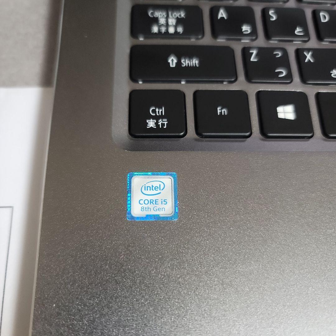 Intel 8th世代 Acer. spin5 SP513-52N-F58U