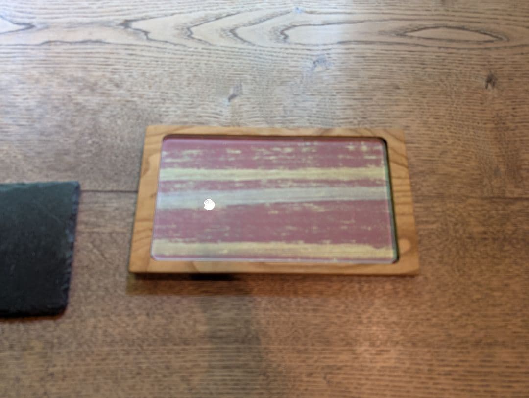 スレートプレート＋ガラスプレート＋ 別注木枠 ５組