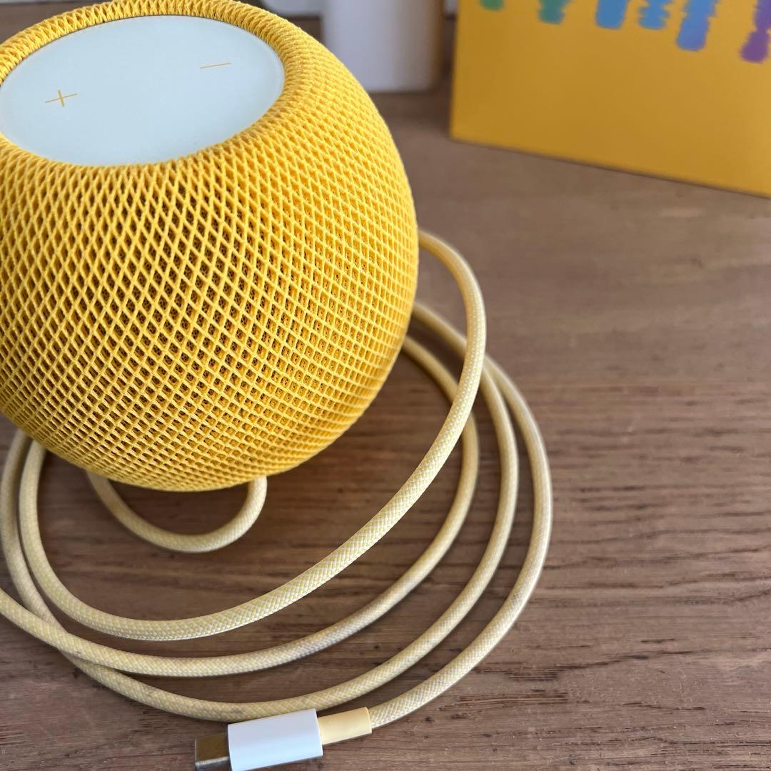 Pod mini yellow Apple ホームポッド イエロー