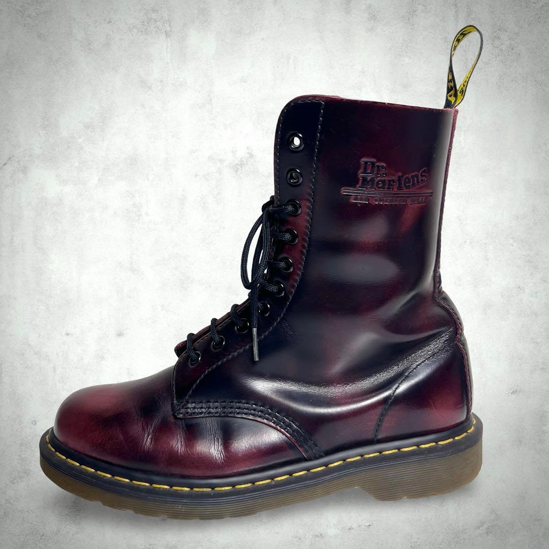 ドクターマーチン 10ホール 10092 UK9 チェリーレッド