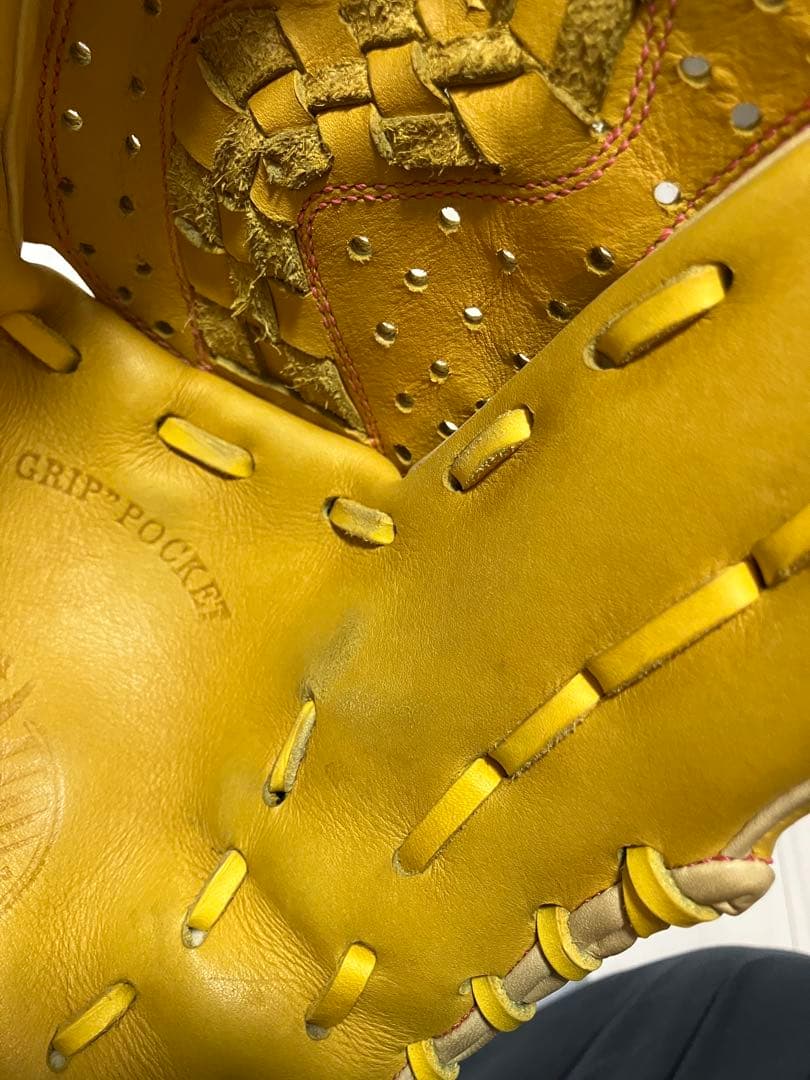 ビ*ド様 早い者勝ち！野球軟式久保田スラッガーGイエロー左投げオーダー　坂本勇人