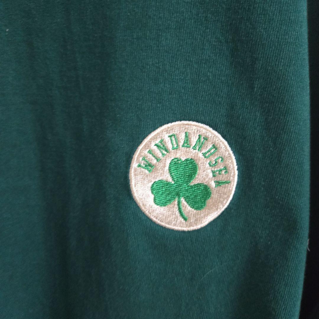 WIND AND SEA ボストン・セルティックス コラボ 厚手ロンT