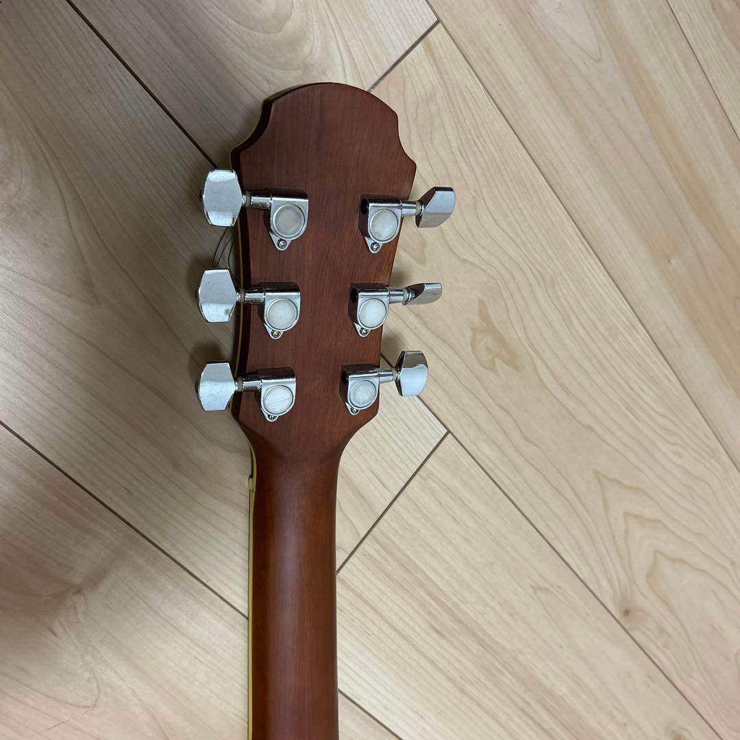 Aria エレクトリックアコースティックギター カバー、ピック付き