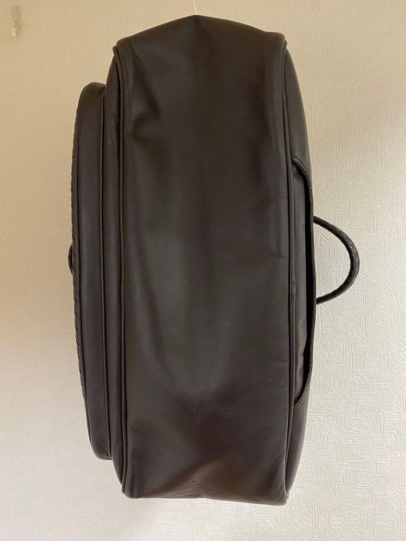 BOTTEGA VENETA ビジネストラベルバック キャリーケース通し 茶色