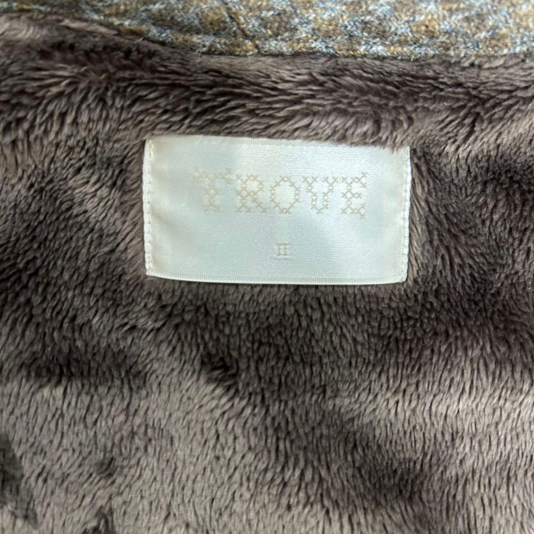 TROVE トローヴ ウールチェックベスト