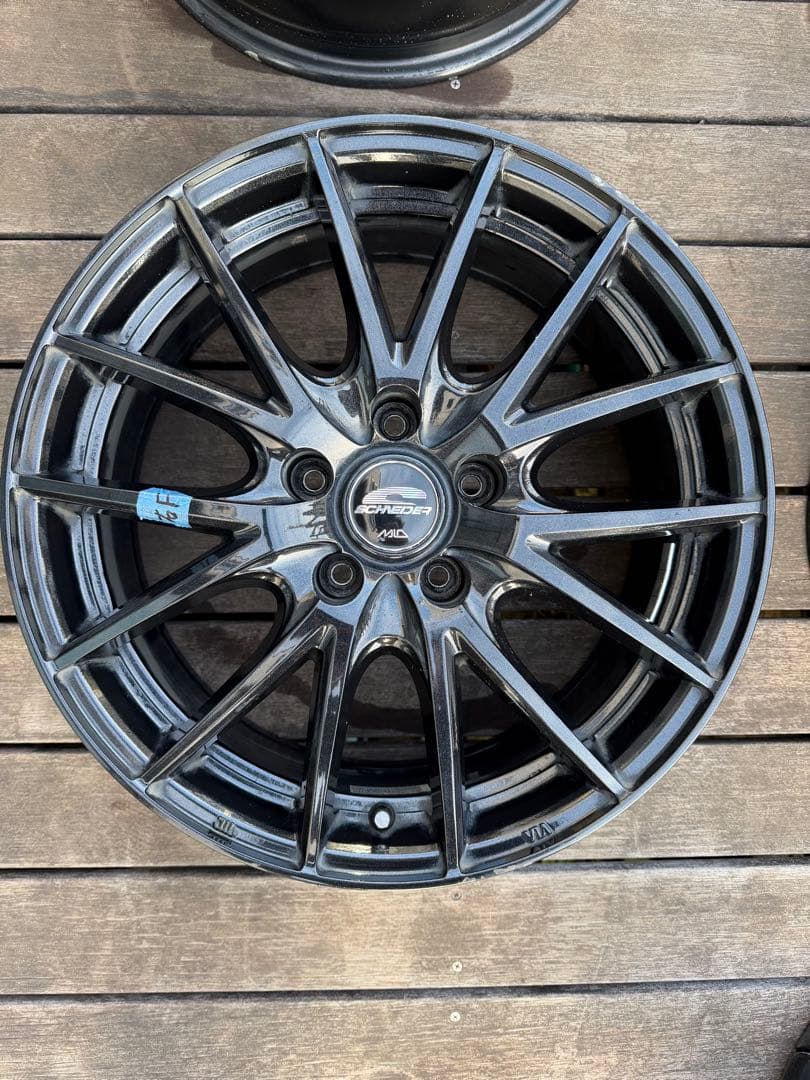 MID　シュナイダー　PCD114.3　7J 17インチ アルファードホイール