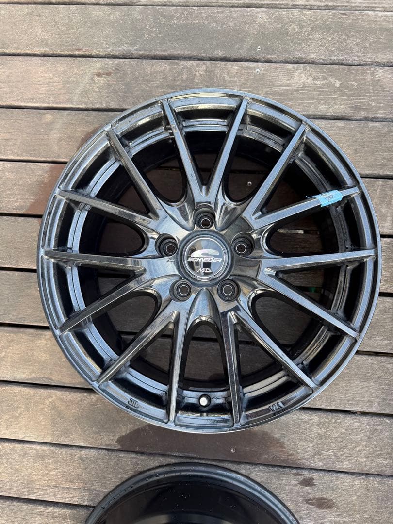 MID　シュナイダー　PCD114.3　7J 17インチ アルファードホイール