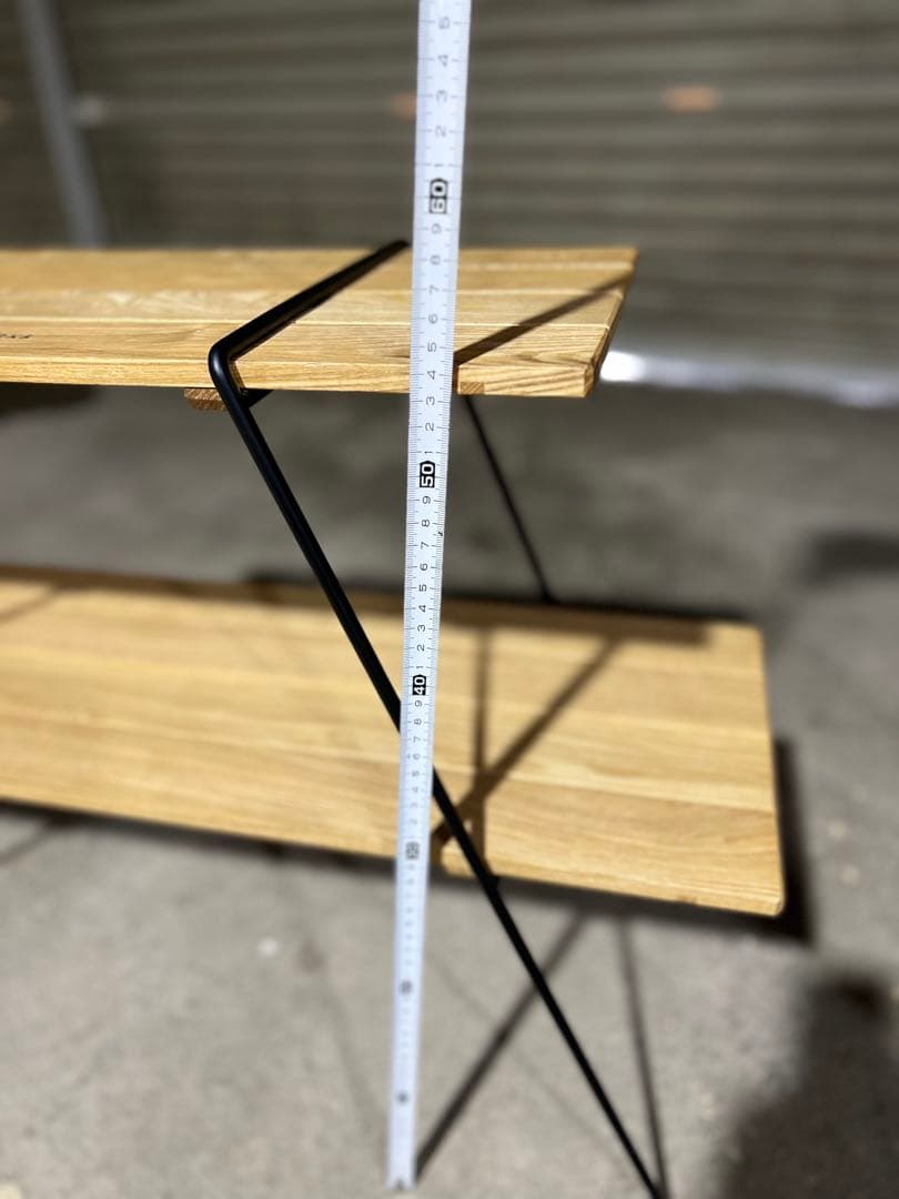 ミニマルワークス　モカシェルフ　キャンプ