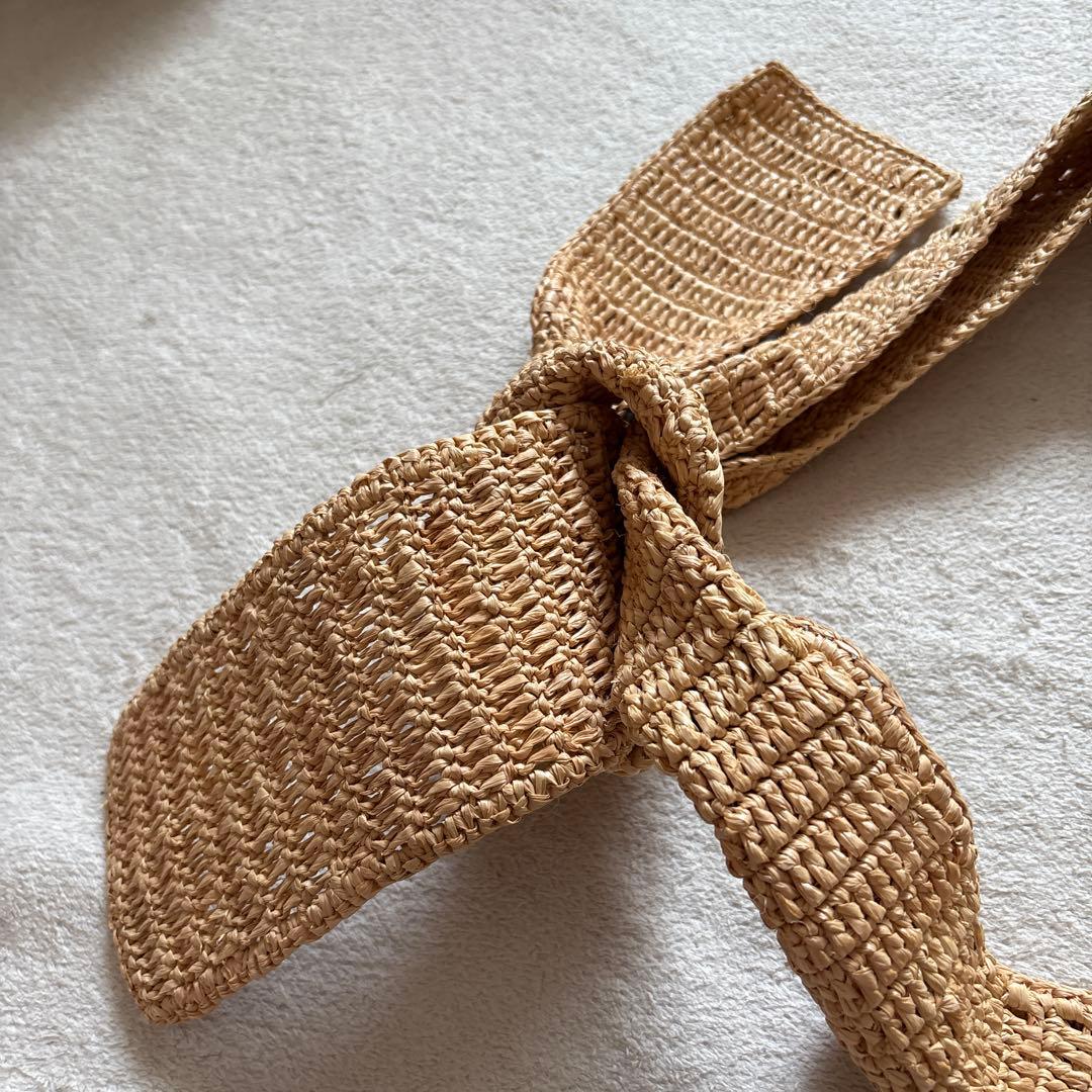 美品✨近年✨MAISON N.H PARIS クロス＆クロス別注　カゴバッグ