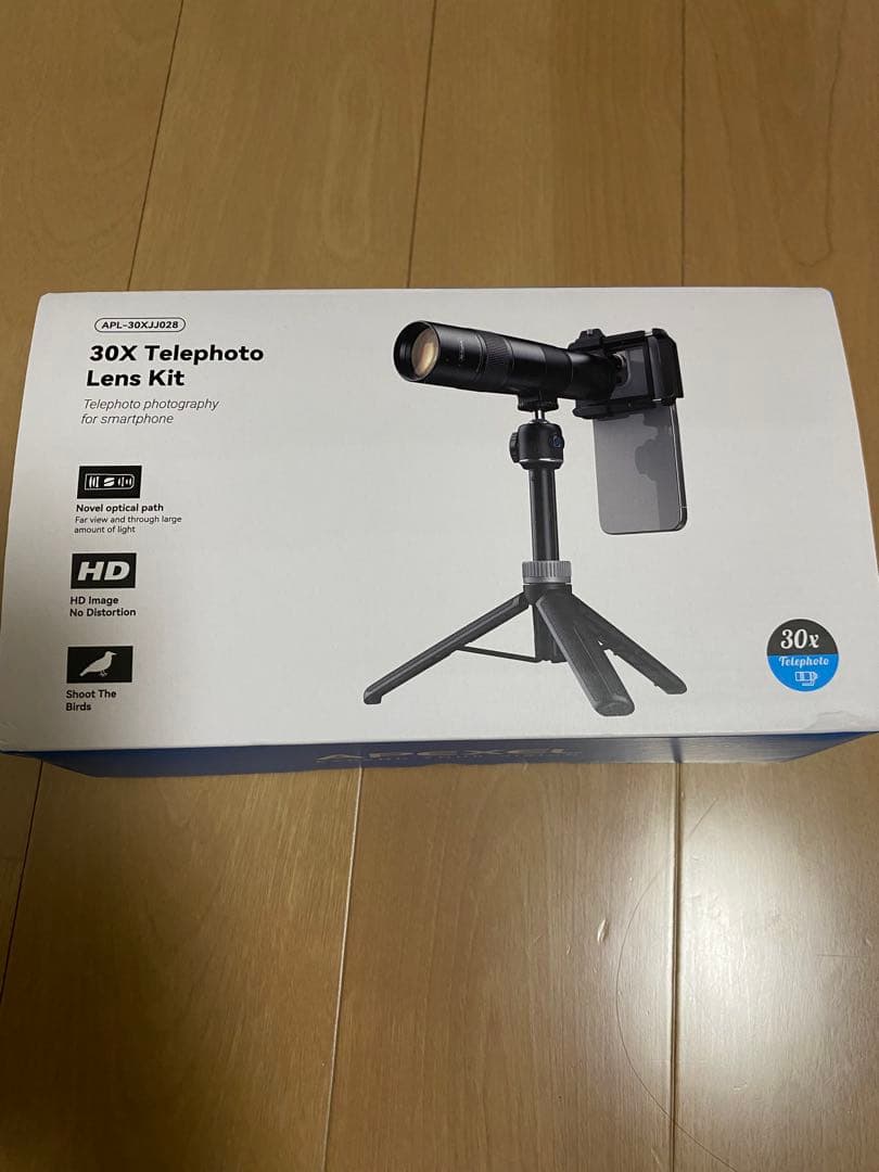 APL-30X スマートフォン用着脱可能30倍レンズ