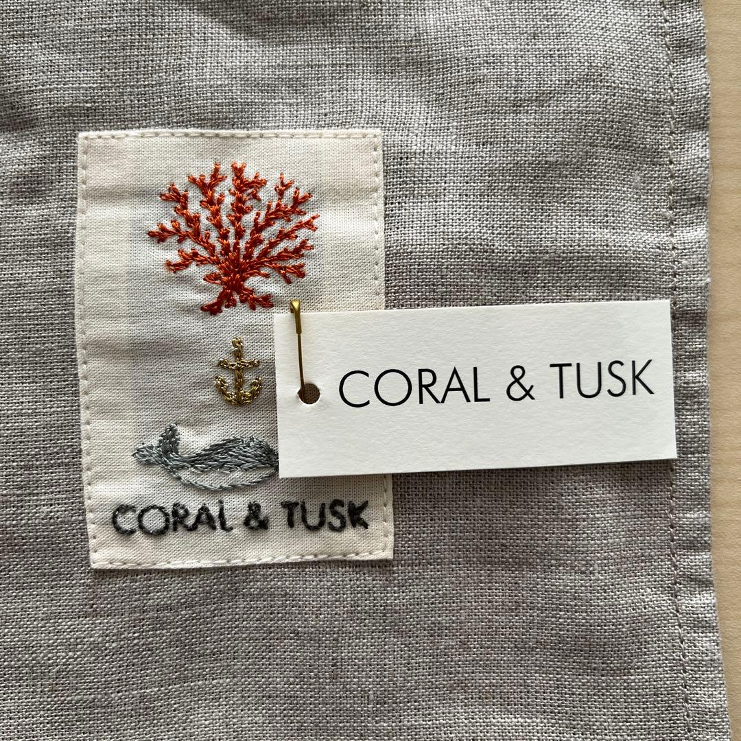 Coral & Tusk クッションカバー 猫