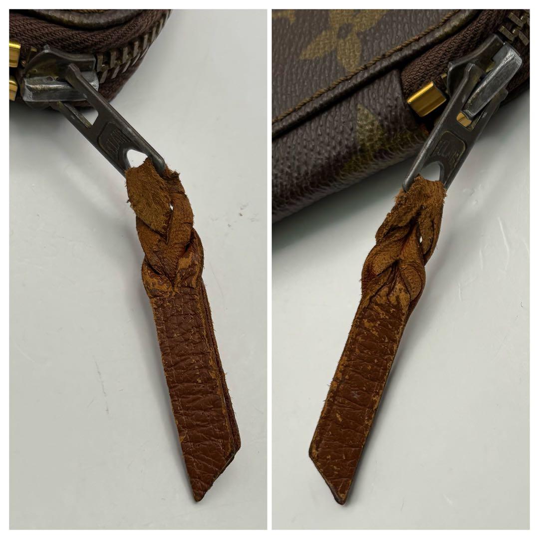 LV ルイヴィトン モノグラム パスポートケース ラウンドジッピー