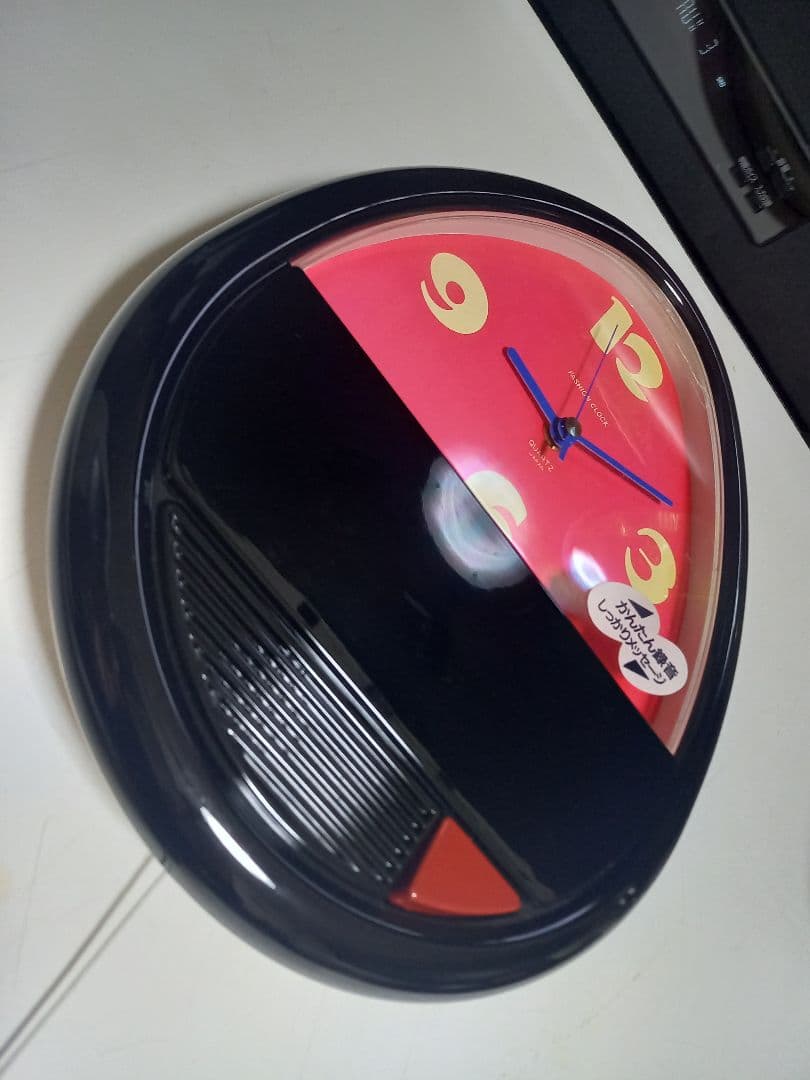 レア　1980's　ギミック　ボイス　クロック　ポストモダン　録音稼働品