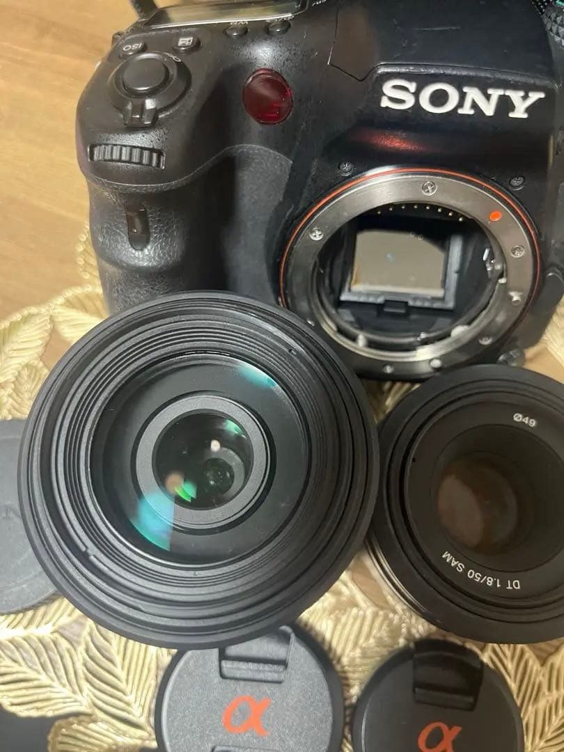 マッシー✴︎SONY一眼レフカメラお得セット/バッグレンズ/ソニーα77