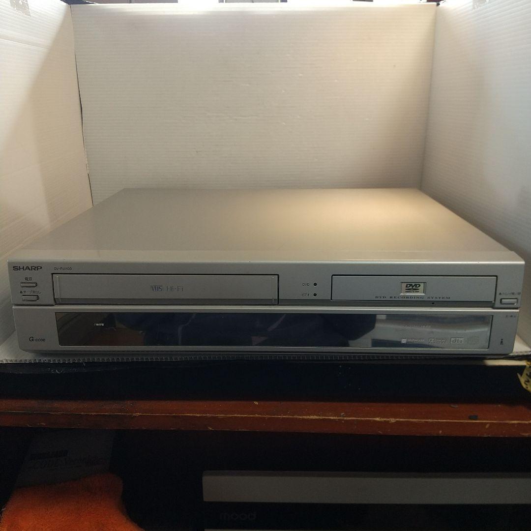 SHARP VTR一体型DVDビデオレコーダーDV-RW100