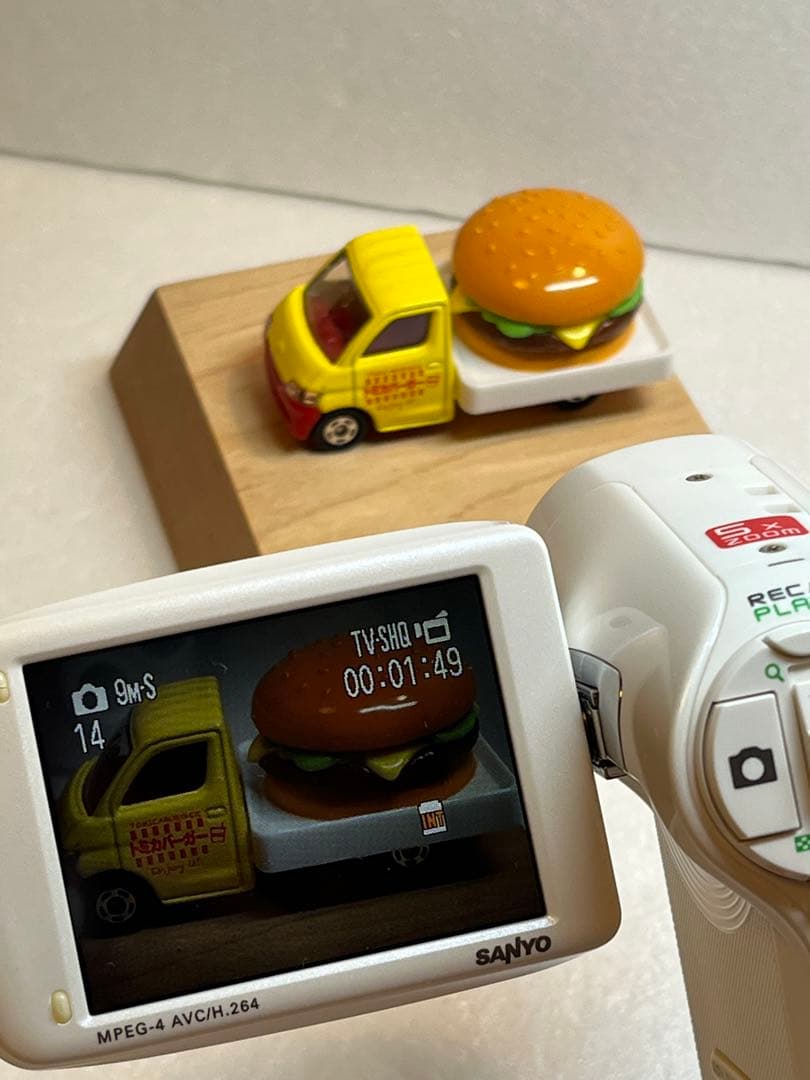 ☆人気稀少☆SANYOデジタルムービーカメラXacti DMX-CG9W動作良好