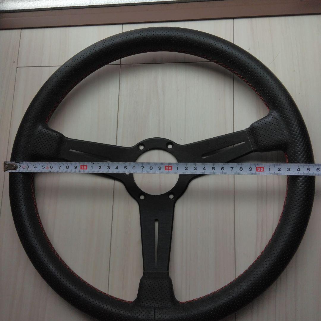 ナルディー　3スポーク ステアリング 本体 黒